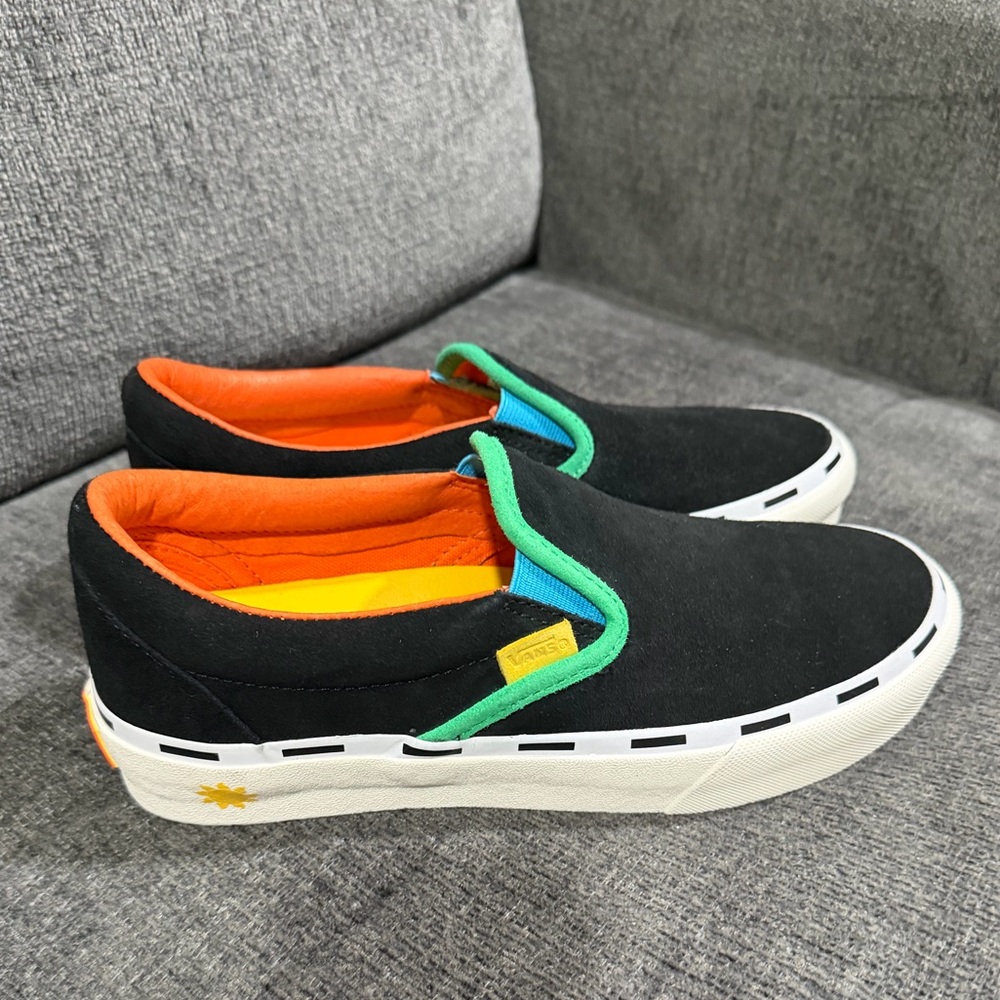 Vans Dobale x Classic Slip-On Vault LX 'Black Multi' Skate Mens 6.5 Womens 8 New